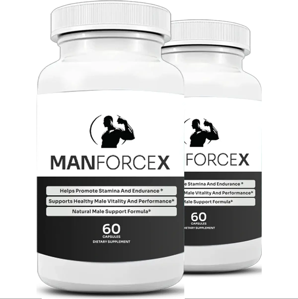 ManForceX supplement bottles