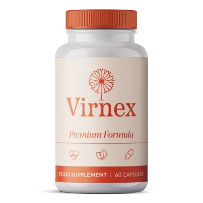 Virnex supplement capsules bottle