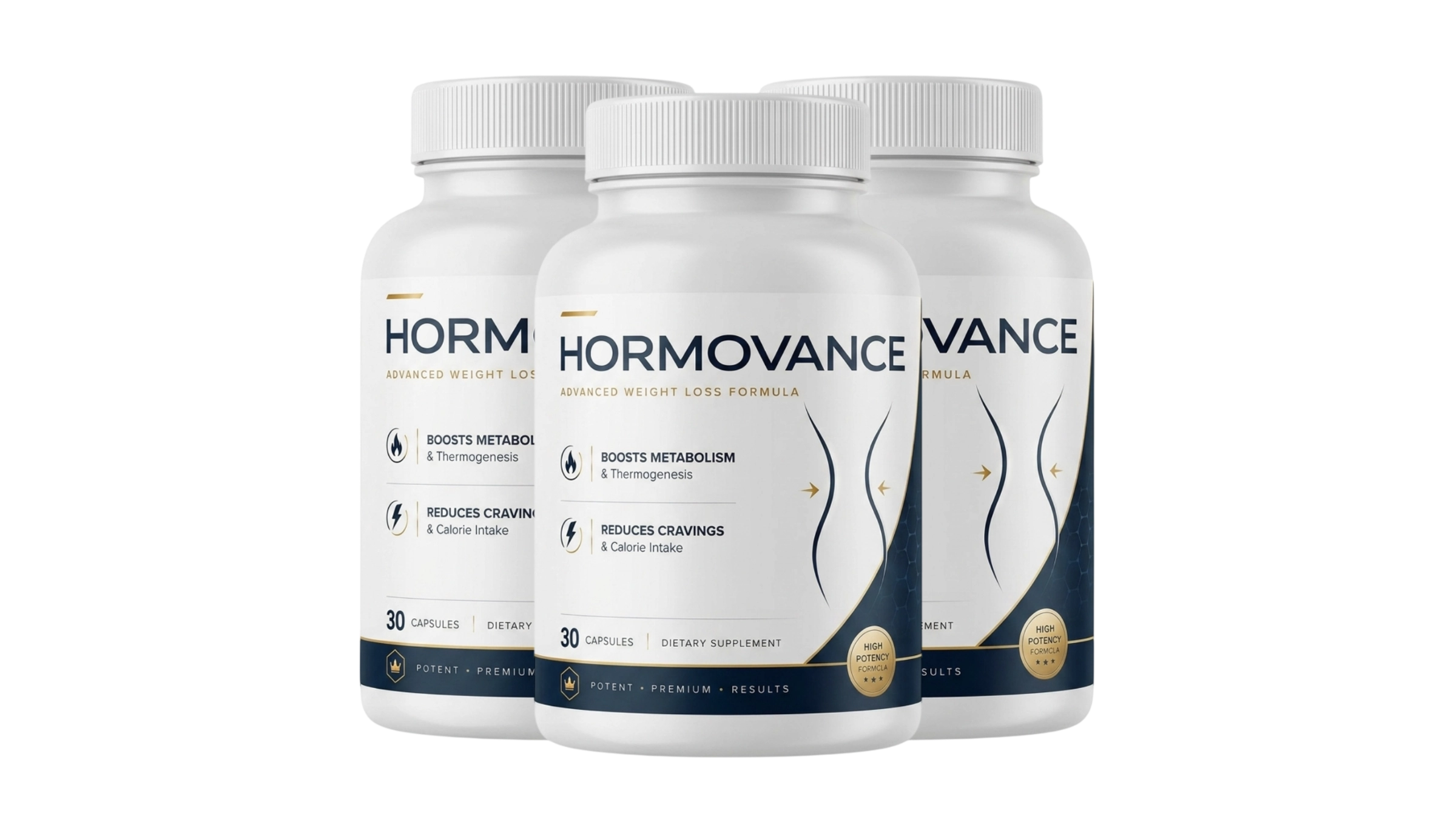 Hormovance supplement bottles