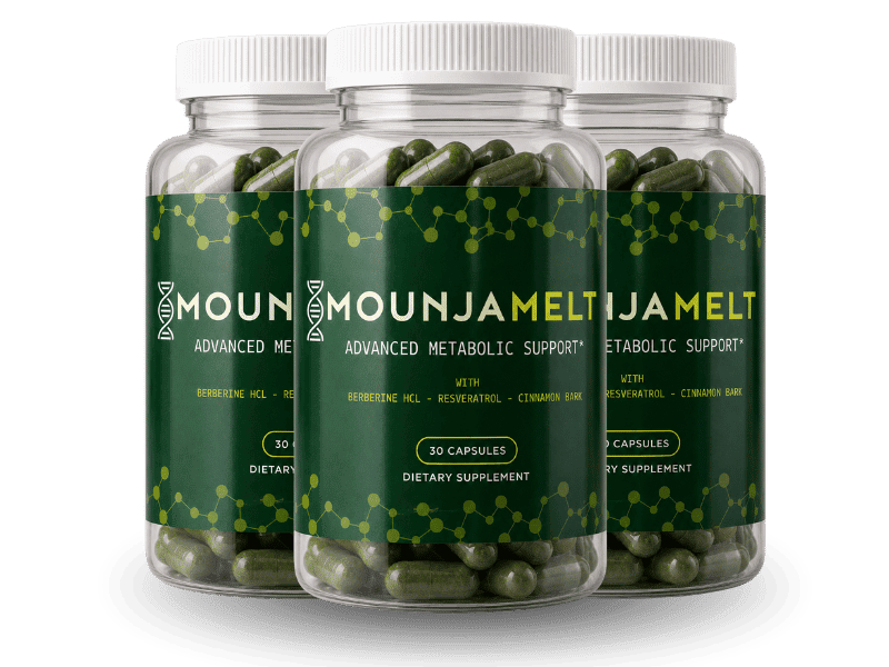 MounjaMelt 3-bottle supply — Advanced Metabolic Support