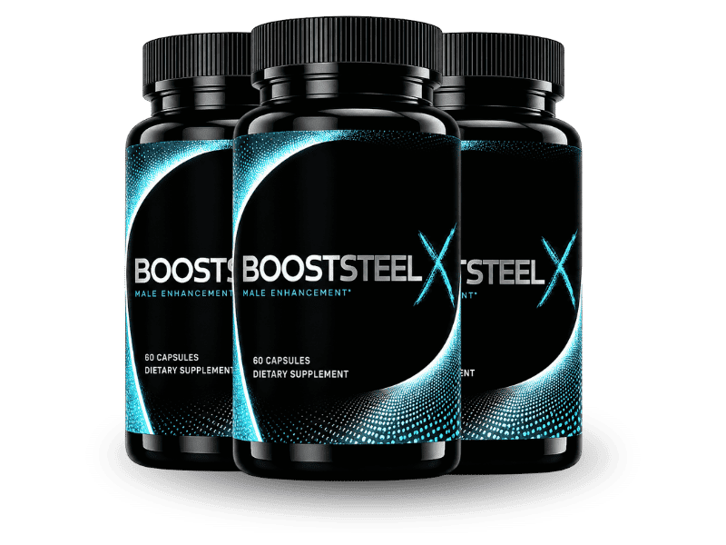 BoostSteelX 3 bottles