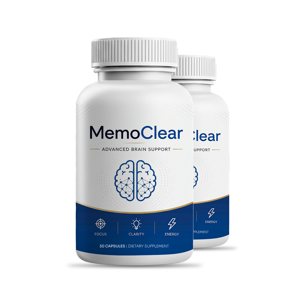 MemoClear two-bottle package