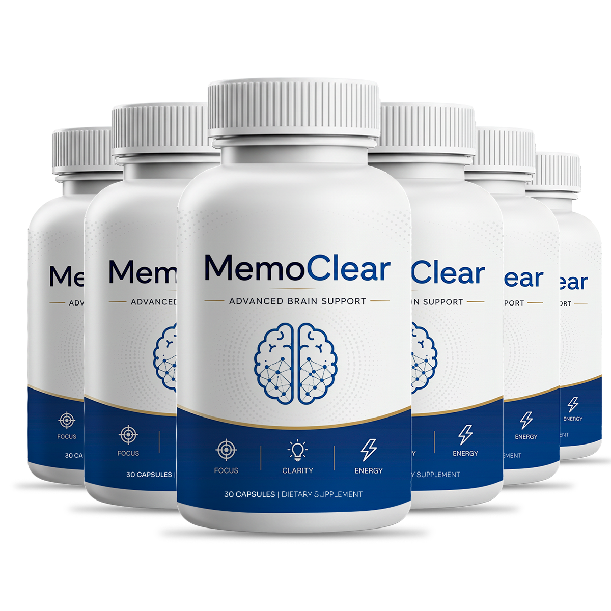 MemoClear six-bottle package