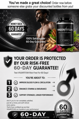 Vigortitan Gummies — daily energy and vitality support for men