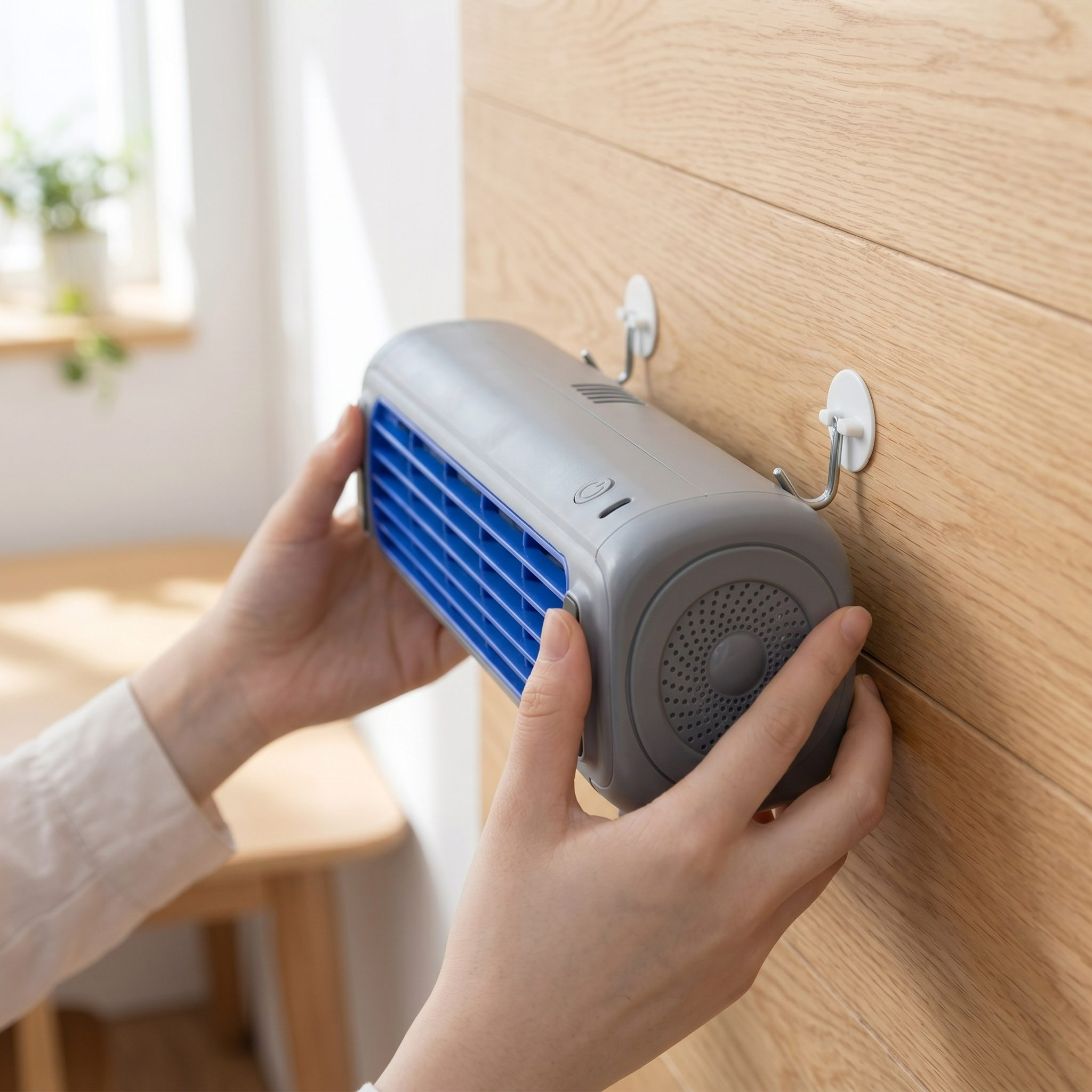 Froza Portable AC in use — cool personal comfort at home